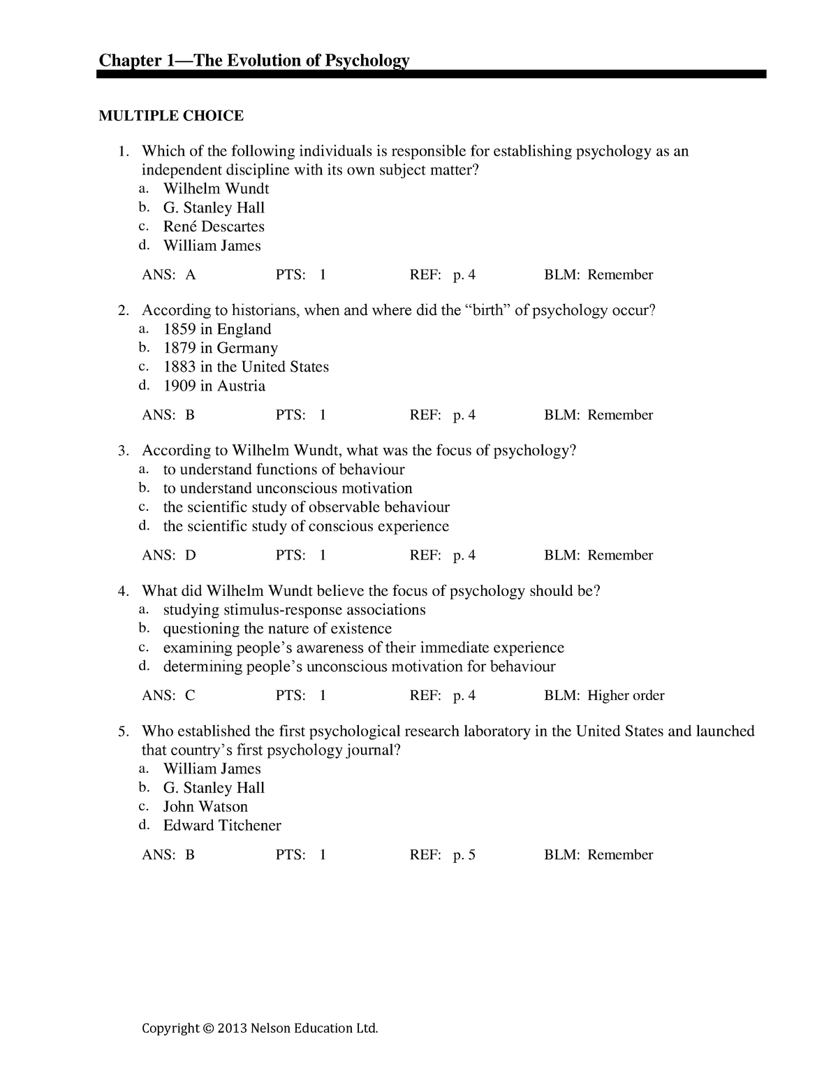 Sample practice Exam 2016 Questions And Answers 