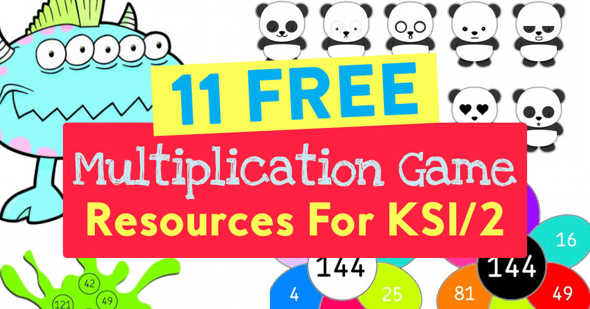 11 Free Multiplication Game Resources For KS1 2