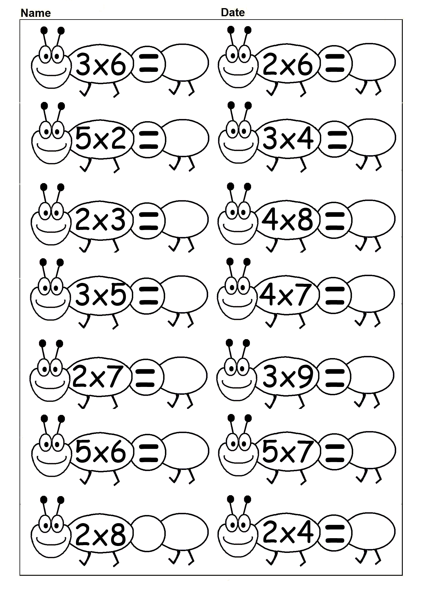 Color By Number Multiplication Best Coloring Pages For Kids