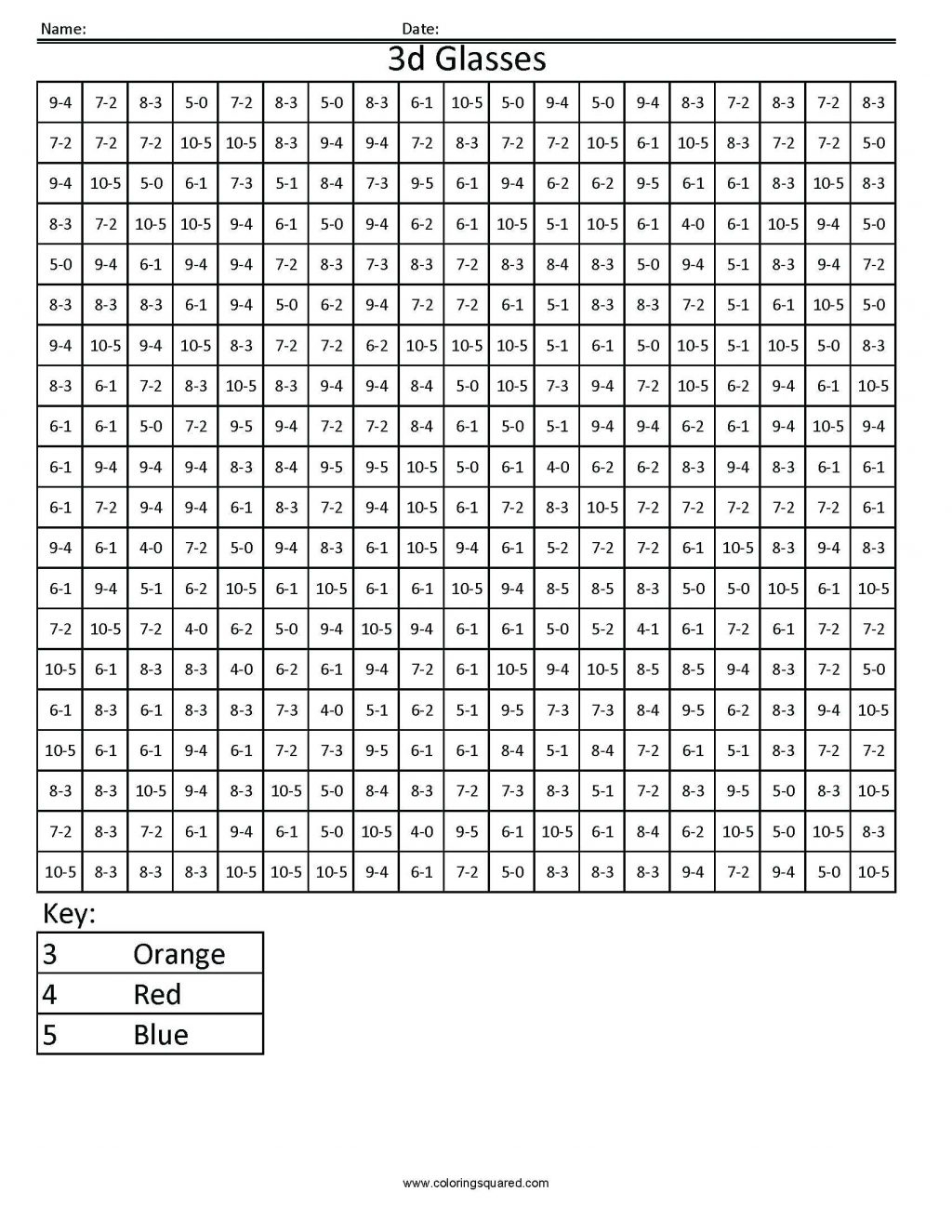 Free Printable Multiplication Hidden Pictures 