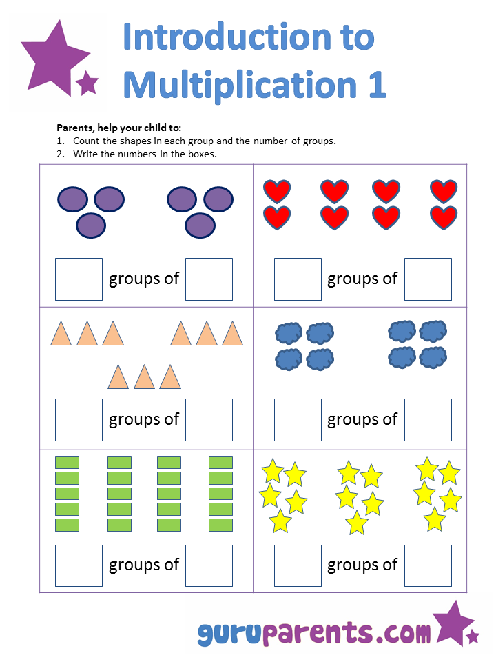 Introduction To Multiplication Guruparents Teaching 