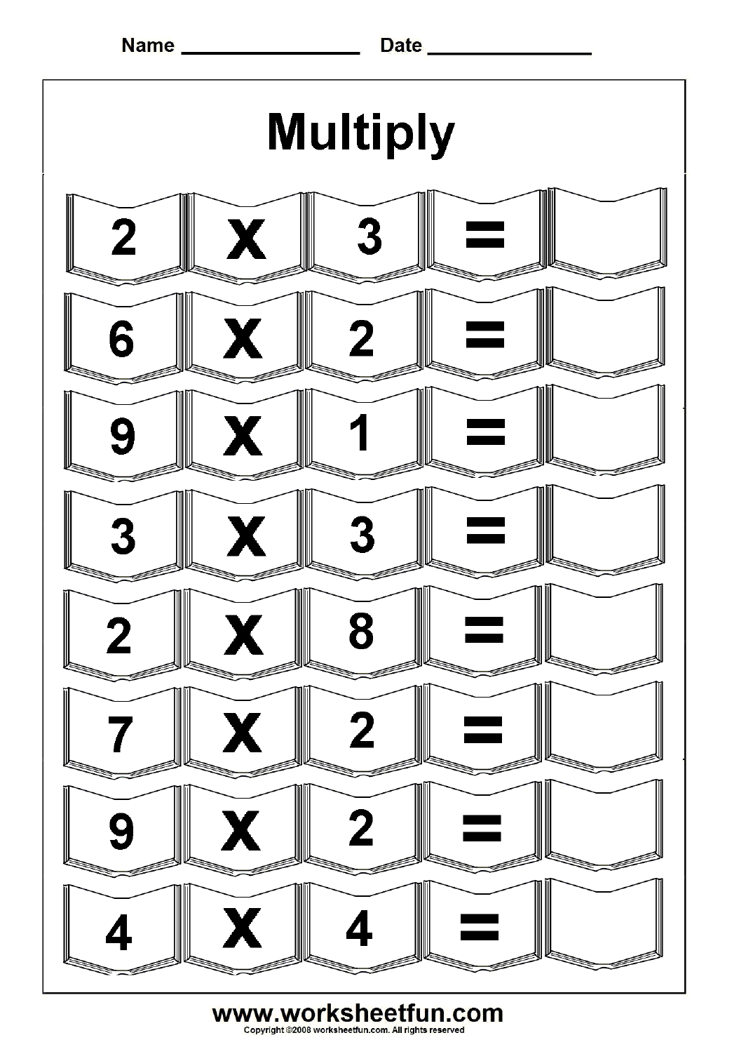 Multiplication 5 Worksheets FREE Printable Worksheets 