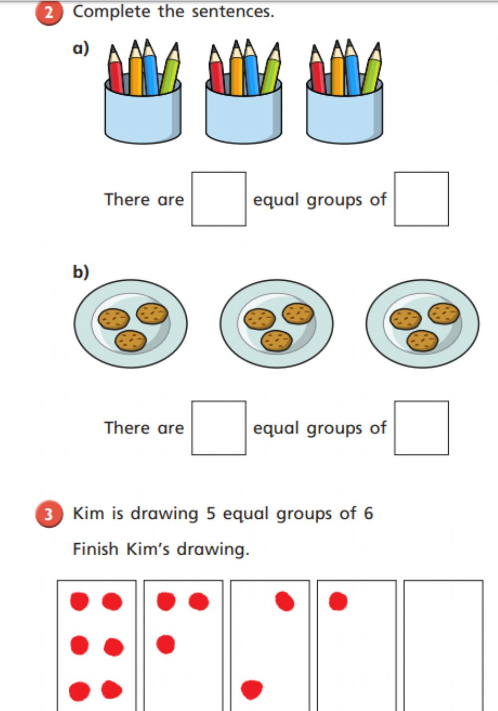 Multiplication By Grouping Worksheets Times Tables 