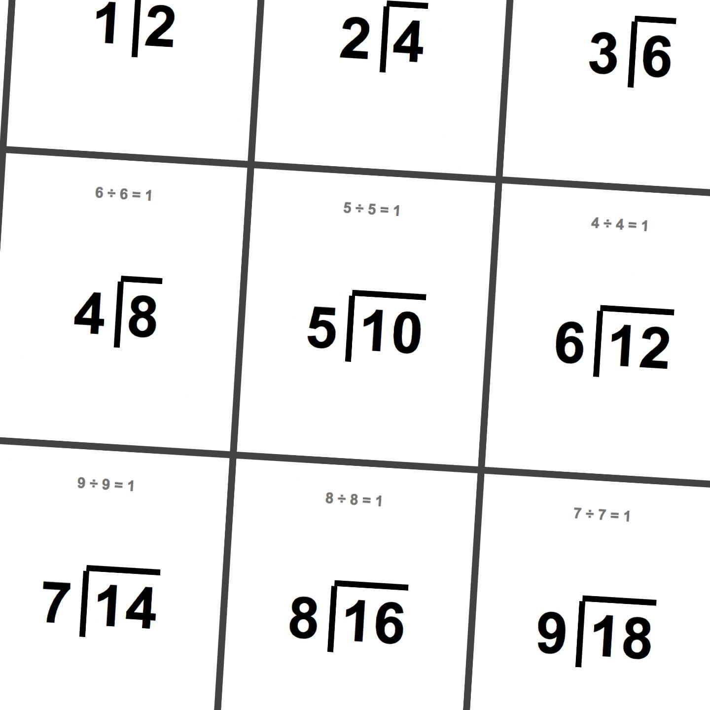 Printable Multiplication Flash Cards 0 9 
