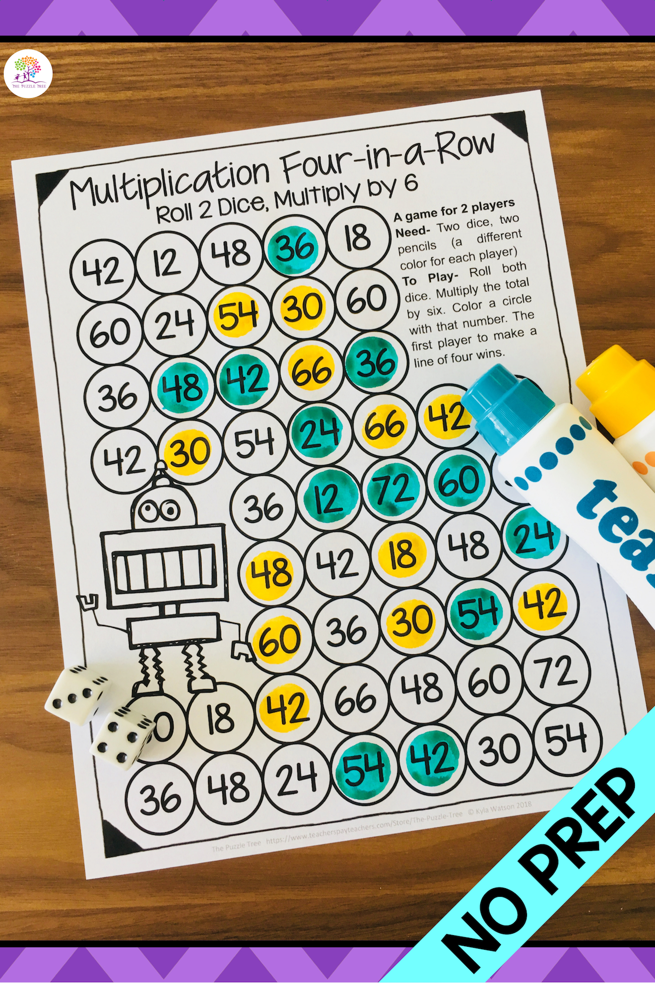 Printable Multiplication Games Ks2 