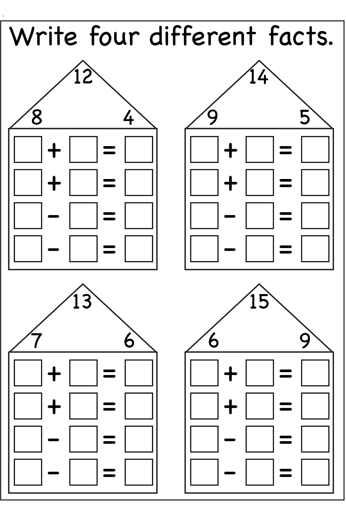 The Multiplication Facts To 81 A Math Worksheet From The 